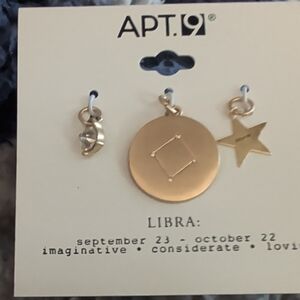 Apt. 9 Gold Libra Charm Necklace Set